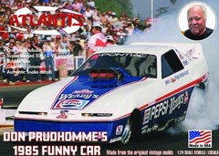 Atlantis M2711 Don Prudhomme’s 1985 Funny Car 1/24 model kit