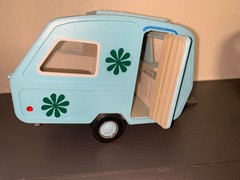 Camper Special – 1950s 1960s 1:24 Scale 1:25 Diorama Model Rubber Tires Interior