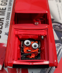 [ LINDBERG #72156 ] COLOR ME GONE 1964 Dodge 330 Super Sport 1:25 PAINT+BUILT