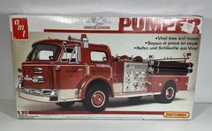 AMT Matchbox 1/25 Scale Fire Engine Pumper Model Kit Sealed Box PK-6122
