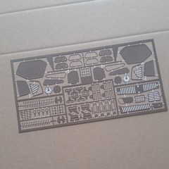 Cockpit Transkit for Lamborghini Huracan by Pocher 1/8 (yellow belts)