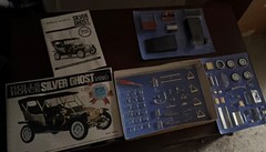 Metal Craft Rolls Royce Silver Ghost 1910 Metal Unassembled Model Kit