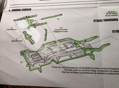 55 Chevy Bel Air Sedan CHASSIS SUSPENSION FOB AMT 1:25 Search LBR Model Parts