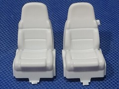 🌟 Seats 1994 Ford F-150 Lightning 1:25 Scale 1000s Model Car Parts 4 Sale