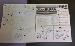 MPC TOYOTA SUPRA MODEL KIT AND CHEVY NOMAD MODEL KIT *PARTS ONLY*