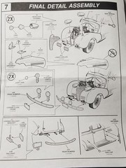 1939 Chevy FRONT BUMPER for Revell Monogram 1:24 Model Kit 39 Chevrolet