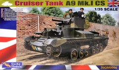1/35 WWII Cruiser Tank A9 Mk.I CS Gecko Models 35GM0004 Plastic Model kit
