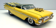 AMT 1:25 1959 Chevrolet El Camino Chop Dragster John Klaver Pro-Built Model Kit