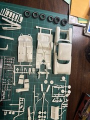 AMT T273 1958 Chevy Impala Hardtop Vintage Car Model KIT 1/25 Open Box