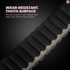 KEMIMOTO Drive Belt, ATV UTV Heavy Duty Belt 3211162 24G4022 Compatible with