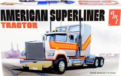 American Superliner Semi Tractor 1/24 Scale Skill 3 Model Kit by AMT
