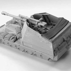 1:35 Casting Resin Model Assembly Kit, GK,Tank Resin Wrapped Modified Parts, …
