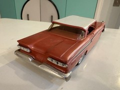 1959 Edsel Corsair Hardtop Original Redwood Dealer Promo Model Car