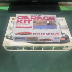 Lot of 2 – Marui Tilt 1/24 Ferrari 365 GT & LS 1/43 Ferrari 512BB Kits – NIB
