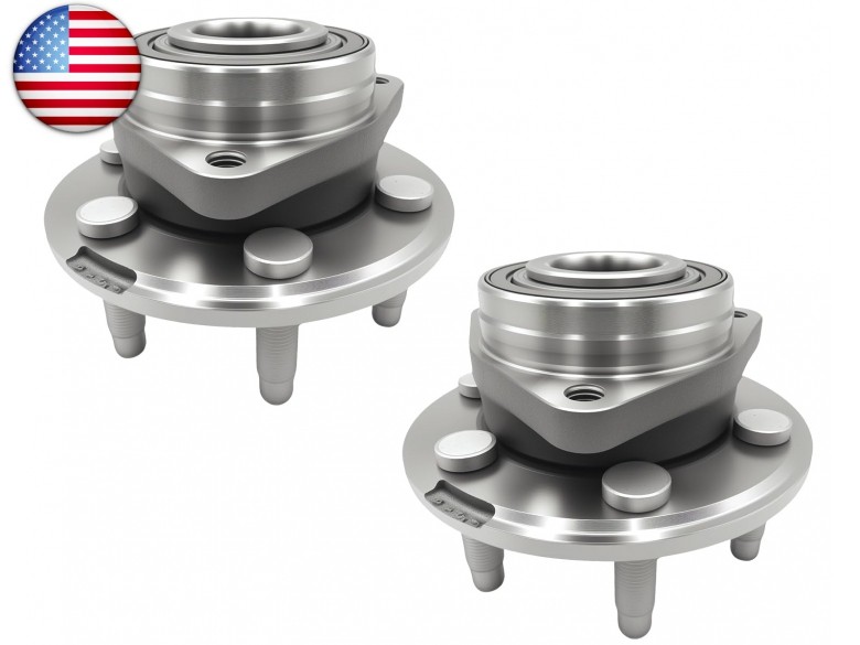 2PCS 513289 Front/Rear Wheel Bearing Hub Assembly Fit for 2010-2016 Cadillac