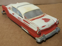 1955 FORD CROWN VICTORIA resin model, BUILT, but in need of restoration