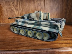Nichimo 1/30 Scale Panzerkampfwagen VI Tiger I Completed, Hand Painted in USA
