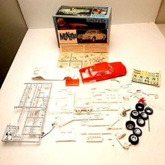 AMT 1969 Corvair Model Kit Y911 200 – Partially Assembled and Painted, 99% Cmplt