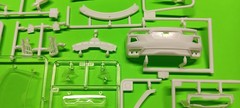 2022 Corvette Stingray Coupe Z51 1/25 Revell Body Glass Spoilers Side Vents Trim