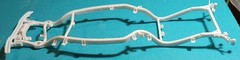 🔥58 EDSEL PACER – FRAME – AMT 1087M – MODEL KIT PARTS LOT 57 FORD🔥