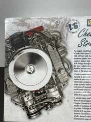 Revell Chevy Small Block Street Rod Engine Kit 1:6 Die Cast w/Display Stand New