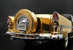 55 1955 Chevy Classic Race Car 24k Custom Built Metal Model Hot Rod57 1957