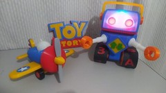 Toy Story Mr. Robot, airplane and tittle set with Lights 3D Print Model