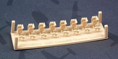 FS710314 WWII IJN 3rd Year Type 14cm/50 Single With Shield Late Type I (7 sets)