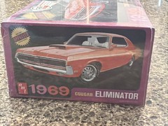 AMT 1969 MERCURY COUGAR ELIMINATOR FACTORY SEALED KIT! CIRCA 2014! VMCP!