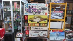 VINTAGE AMT MODEL PARTS BOXES LOT 66 CORSA 65 STINGRAY 34 FORD MISH MOSH LOT