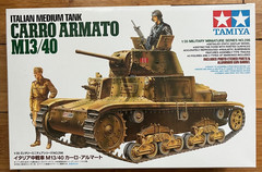 1/35 Tamiya Carro Armato M13/40 Italian Medium Tank WWII Italy