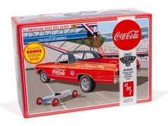AMT1362 Coke 1968 Chevy El Camino SS With Soap Box Derby 1:25 Plastic Model Kit