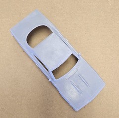ABS-LIKE RESIN 3D PRINTED 1/25 1967 PLYMOUITH BARRACUDA COUPE BODY