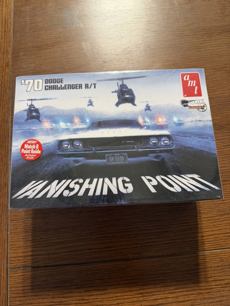 AMT VANISHING POINT ’70 DODGE CHALLENGER R/T 1/25 SCALE KIT #942/12 SEALED NEW