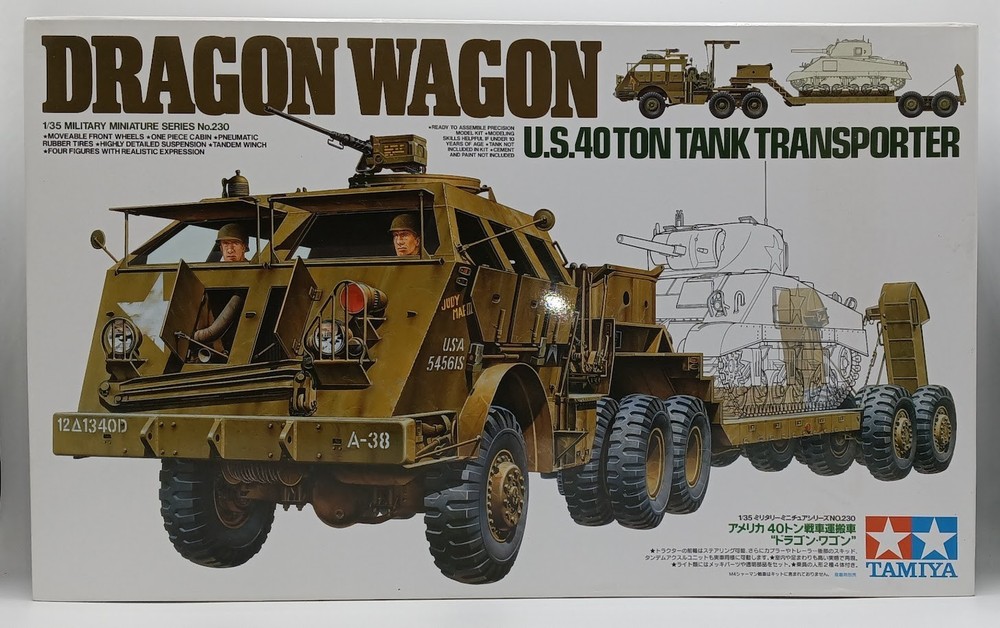 1/35 Tamiya WWII Dragon Wagon Tank Transporter 35230