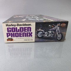 IMEX Harley Davidson Golden Phoenix Chopper 1/12 Motorcycle Model Kit 472 OPEN