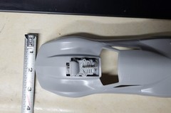 1/24 scale resin 3d printed C3 Corvette Blown Pro Mod drag body model slot car