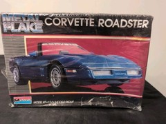 Monogram Metal Flake 1984 Corvette Roadster 1:24 Model #2742 SL2 10+ Blue (2720)