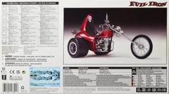 Level 5 Model Kit Evil Iron Custom Chopper Trike 1/8 Scale by Revell