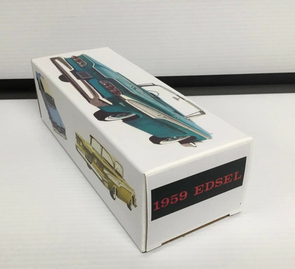 New 1959 Edsel Corsair Custom Made Dealer Promo Model BOX ONLY..NO CAR