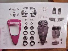New Sealed Vintage 1998 Tester’s Metal Body Model Kit Plymouth Prowler 1:43 #136