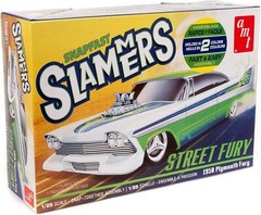 amt 1226 1/25 Street Fury 1958 Plymouth “Slammers Snap Fast” Model Kit