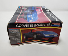 Monogram Metal Flake 1987 Corvette Roadster Model Kit # 2742 Prebuilt