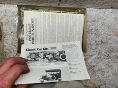 Gabriel Metal 1909 Model T Sport Runabout Kit New in Box