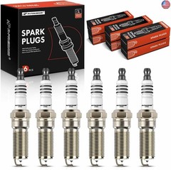 A-Premium Iridium Platinum Spark Plugs Compatible with Chevrolet Silverado