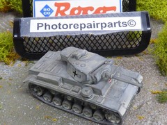 Roco Minitanks Painted WWII German Panzer III Medium Tanks Lot #9845B©