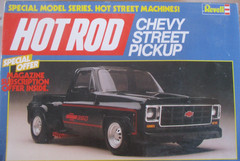 🏁 REVELL 7135 ’77 HOT ROD CHEVY STREET PICKUP CHEVROLET 1:25 🏁 1986 ISSUE