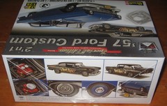 Revell 1957 Ford Custom Kit # 85-4283 Factory Sealed Stock or Drag 2012 Issue 57