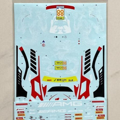 S.K. Decals SK24133 Mercedes AMG GT3 FIA GT World Cup Macau 2019 #88 Decal Sheet