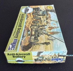Vintage MPC 1/76 Anti-Aircraft Battery Model Kit WWII – ORIGINAL 1983